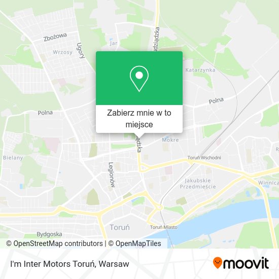 Mapa I'm Inter Motors Toruń