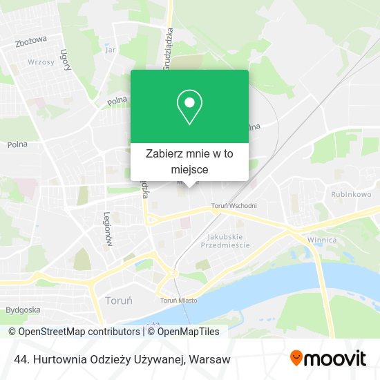 Mapa 44. Hurtownia Odzieży Używanej