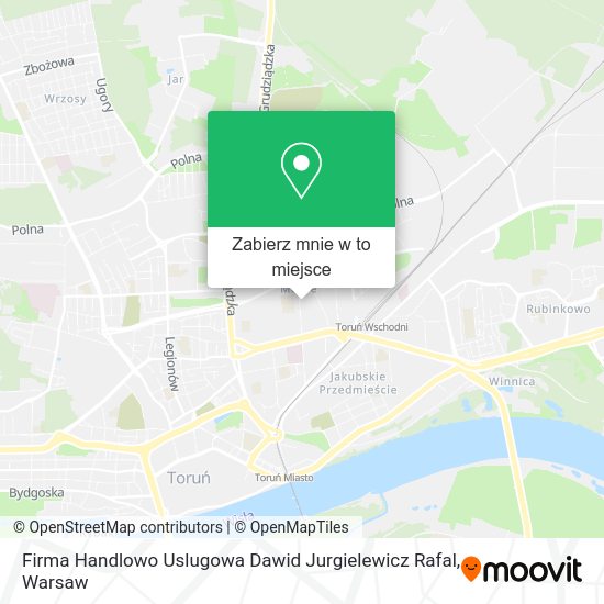 Mapa Firma Handlowo Uslugowa Dawid Jurgielewicz Rafal