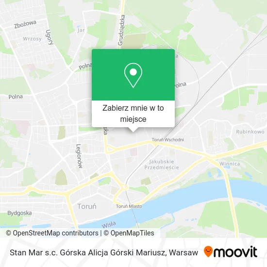 Mapa Stan Mar s.c. Górska Alicja Górski Mariusz