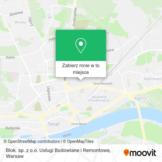 Mapa Blok. sp. z o.o. Usługi Budowlane i Remontowe