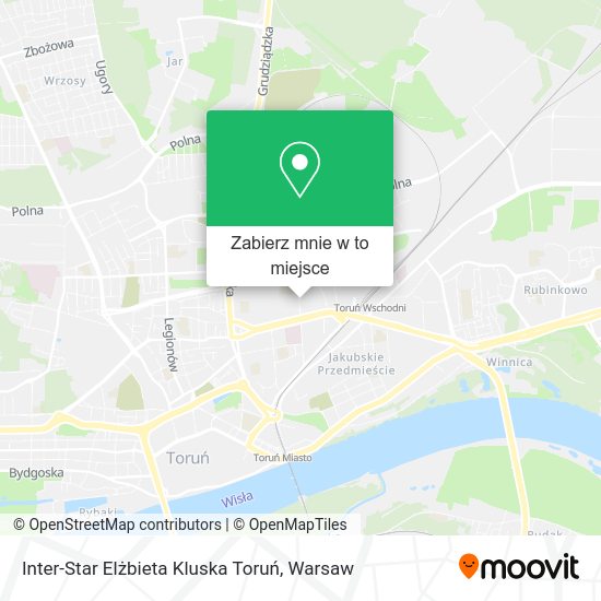 Mapa Inter-Star Elżbieta Kluska Toruń