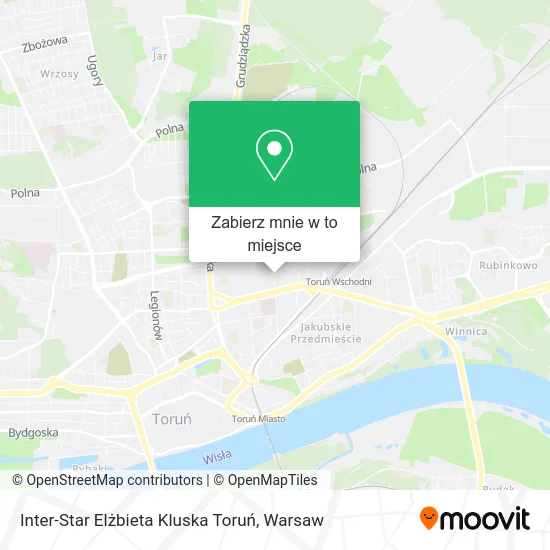 Mapa Inter-Star Elżbieta Kluska Toruń