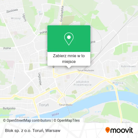 Mapa Blok sp. z o.o. Toruń