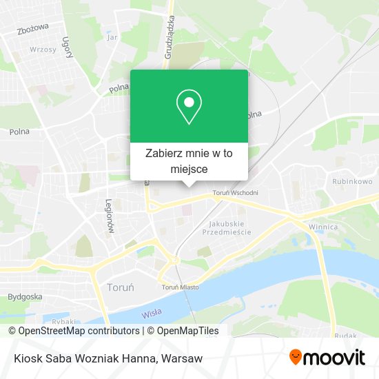 Mapa Kiosk Saba Wozniak Hanna