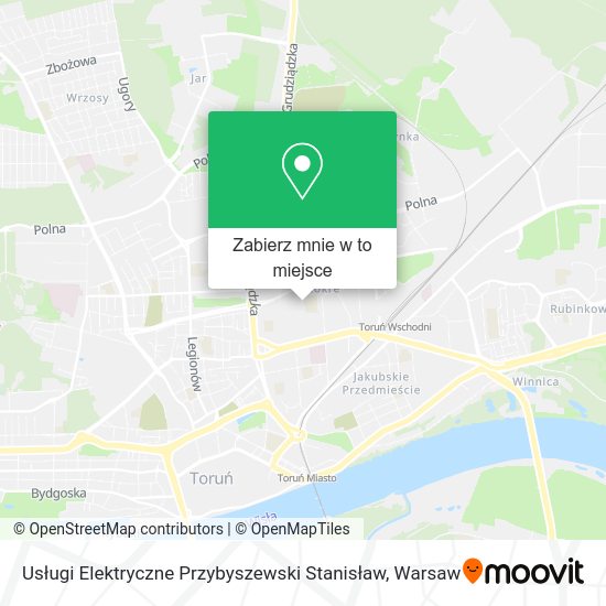 Mapa Usługi Elektryczne Przybyszewski Stanisław