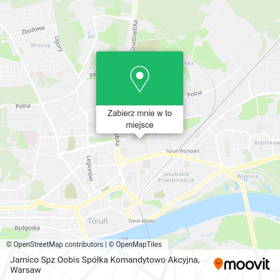 Mapa Jamico Spz Oobis Spółka Komandytowo Akcyjna