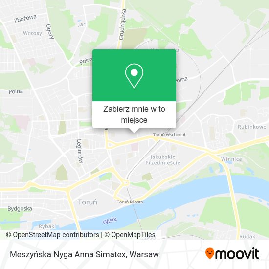 Mapa Meszyńska Nyga Anna Simatex