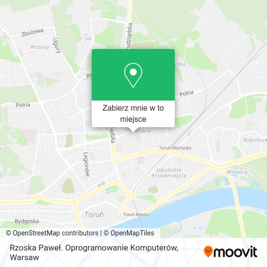 Mapa Rzoska Paweł. Oprogramowanie Komputerów