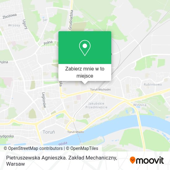 Mapa Pietruszewska Agnieszka. Zakład Mechaniczny