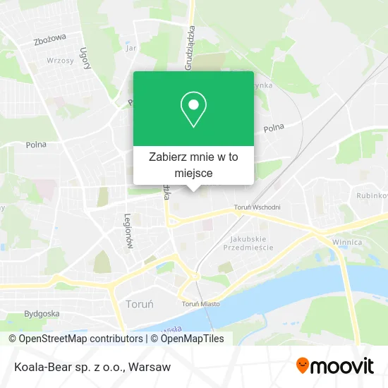 Mapa Koala-Bear sp. z o.o.