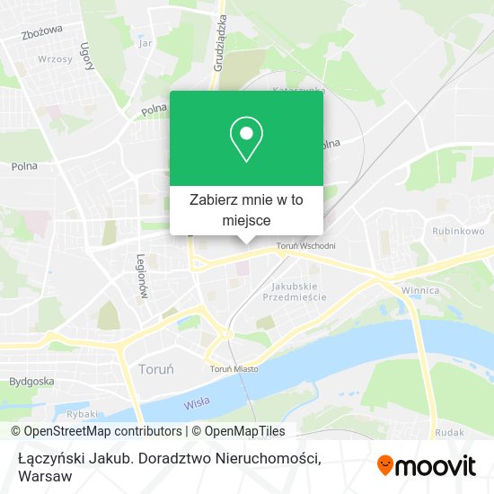 Mapa Łączyński Jakub. Doradztwo Nieruchomości