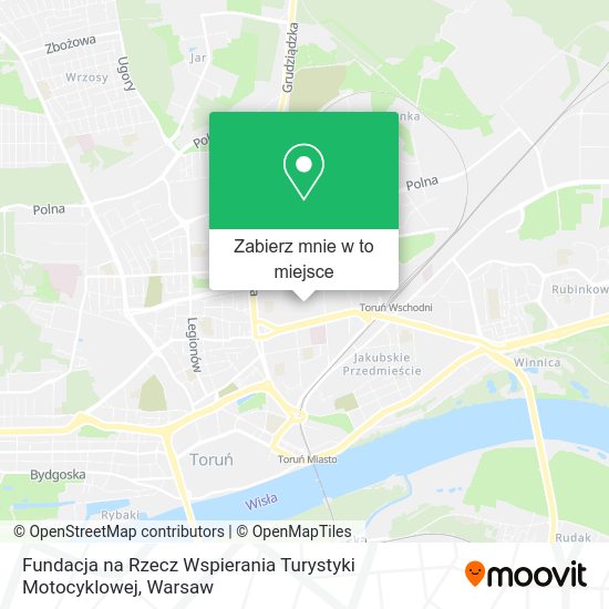 Mapa Fundacja na Rzecz Wspierania Turystyki Motocyklowej