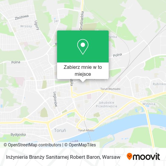 Mapa Inżynieria Branży Sanitarnej Robert Baron