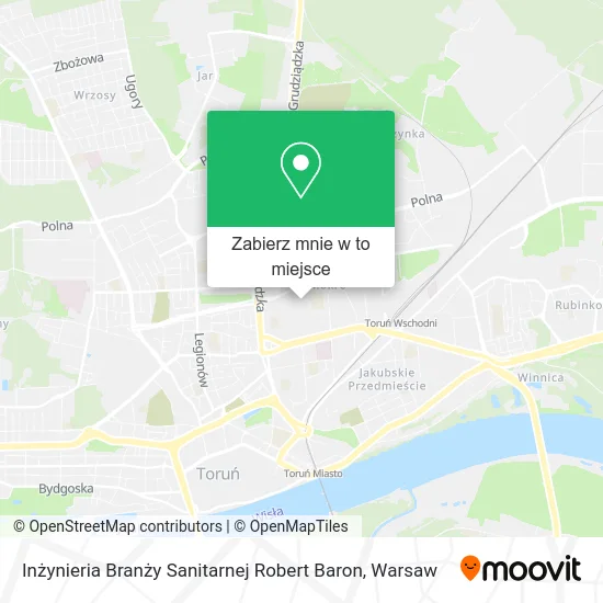 Mapa Inżynieria Branży Sanitarnej Robert Baron