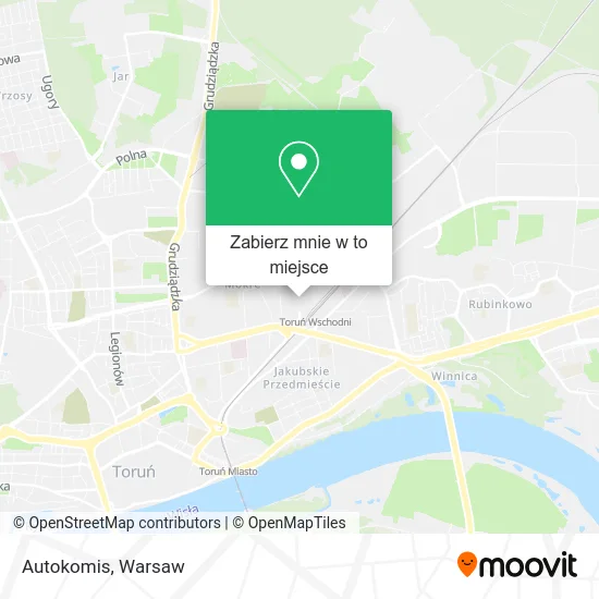 Mapa Autokomis