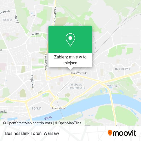 Mapa Businesslink Toruń