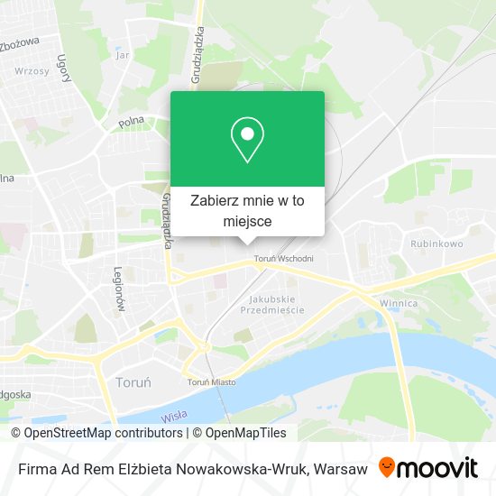 Mapa Firma Ad Rem Elżbieta Nowakowska-Wruk