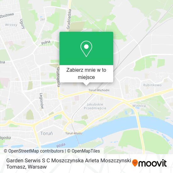 Mapa Garden Serwis S C Moszczynska Arleta Moszczynski Tomasz