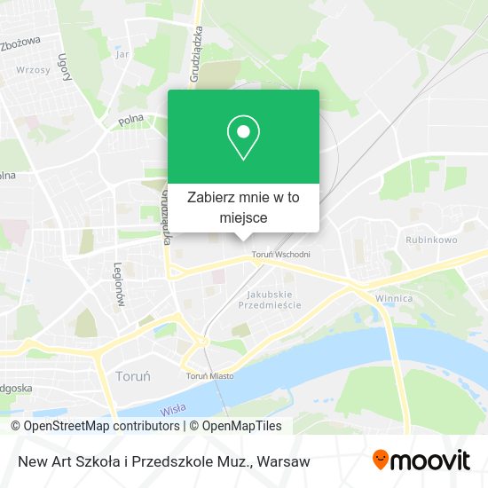 Mapa New Art Szkoła i Przedszkole Muz.