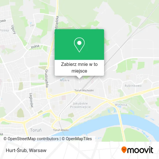 Mapa Hurt-Śrub