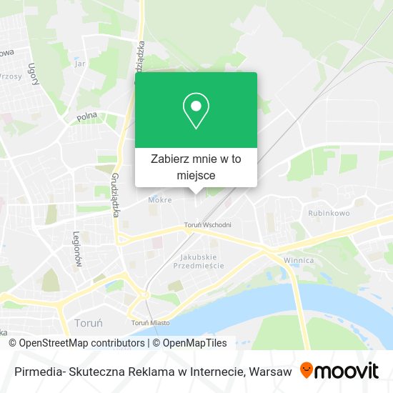 Mapa Pirmedia- Skuteczna Reklama w Internecie