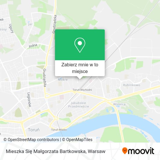 Mapa Mieszka Się Małgorzata Bartkowska