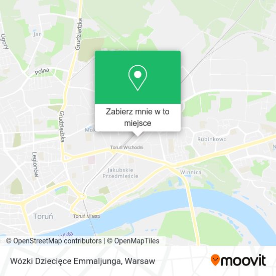 Mapa Wózki Dziecięce Emmaljunga