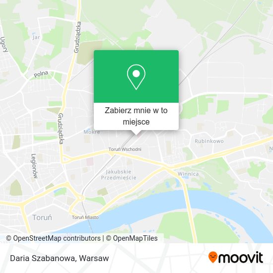 Mapa Daria Szabanowa