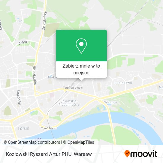 Mapa Kozłowski Ryszard Artur PHU