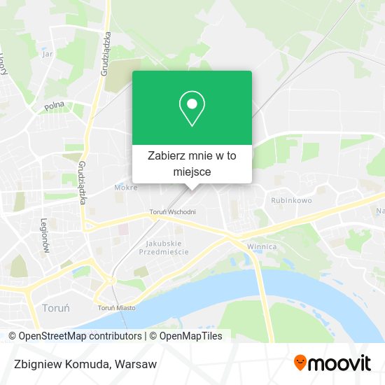 Mapa Zbigniew Komuda