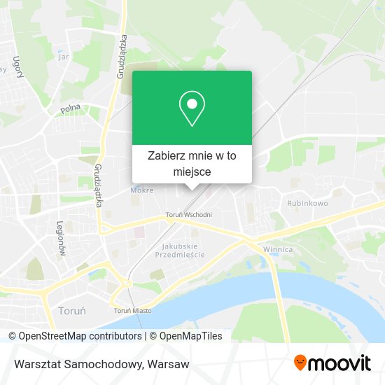 Mapa Warsztat Samochodowy