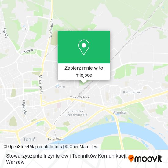 Mapa Stowarzyszenie Inżynierów i Techników Komunikacji