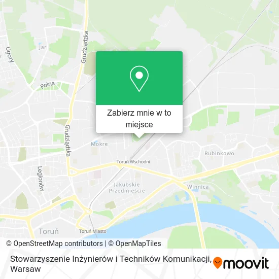 Mapa Stowarzyszenie Inżynierów i Techników Komunikacji
