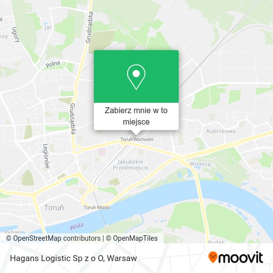 Mapa Hagans Logistic Sp z o O