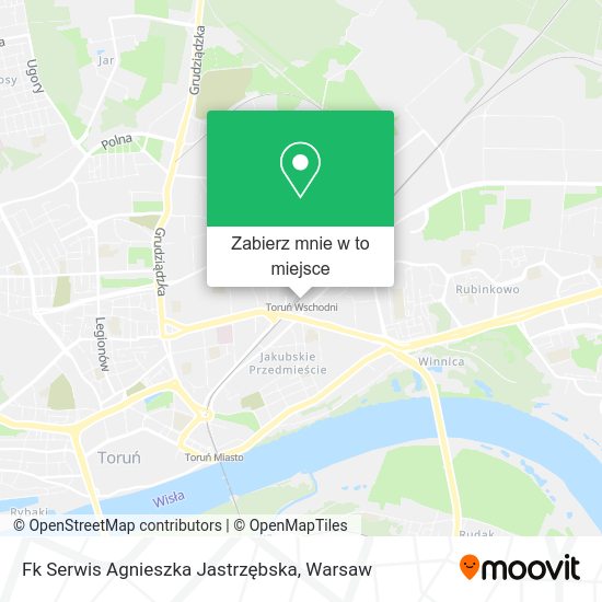 Mapa Fk Serwis Agnieszka Jastrzębska