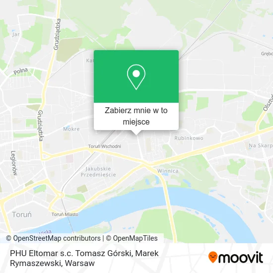 Mapa PHU Eltomar s.c. Tomasz Górski, Marek Rymaszewski