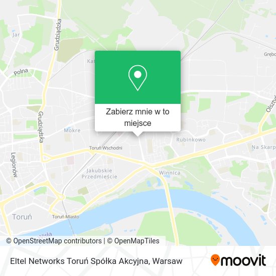 Mapa Eltel Networks Toruń Spółka Akcyjna