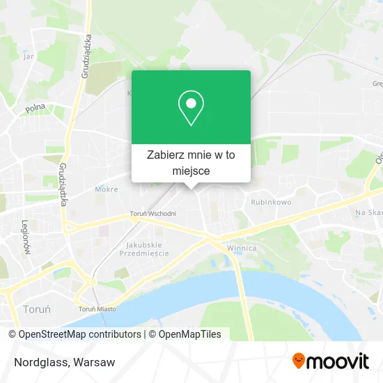 Mapa Nordglass