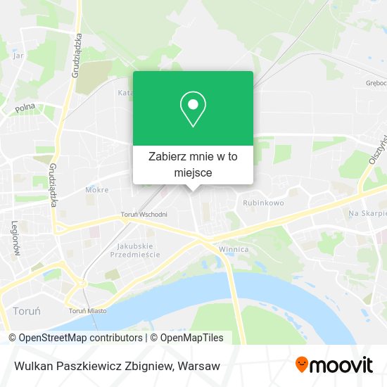 Mapa Wulkan Paszkiewicz Zbigniew