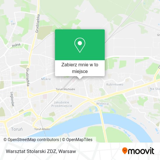 Mapa Warsztat Stolarski ZDZ