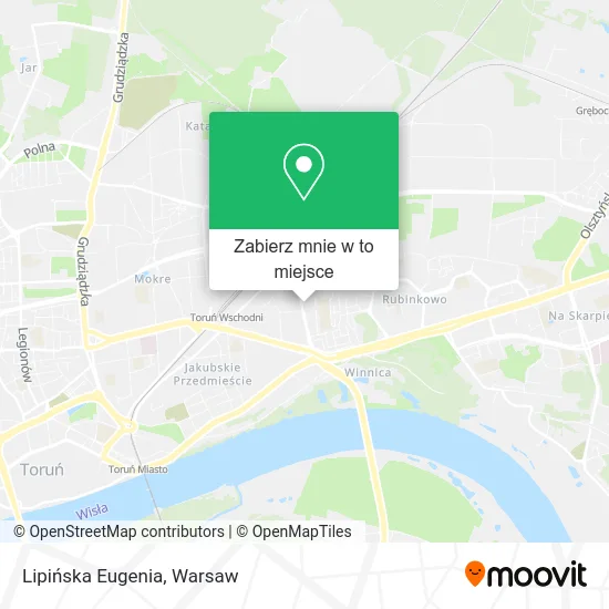 Mapa Lipińska Eugenia