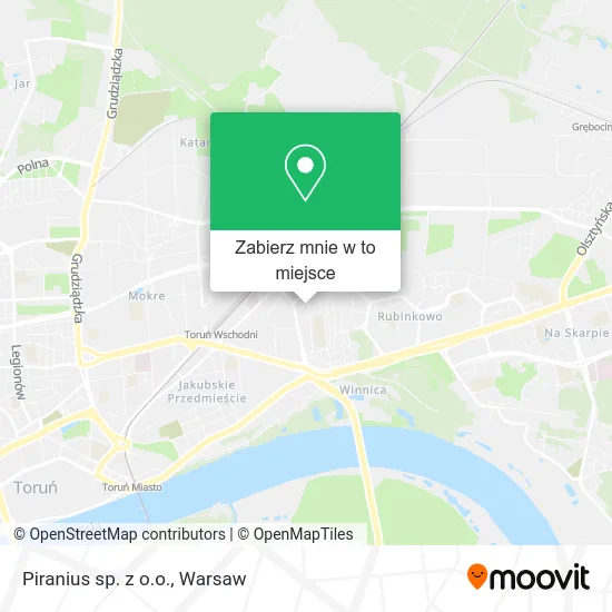 Mapa Piranius sp. z o.o.