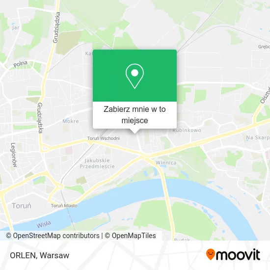 Mapa ORLEN