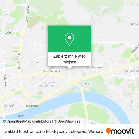 Mapa Zaklad Elektroniczno Elektryczny Lekoprad