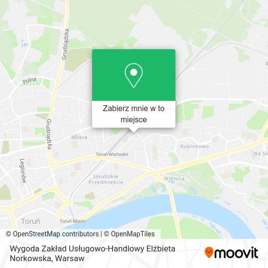 Mapa Wygoda Zakład Usługowo-Handlowy Elżbieta Norkowska