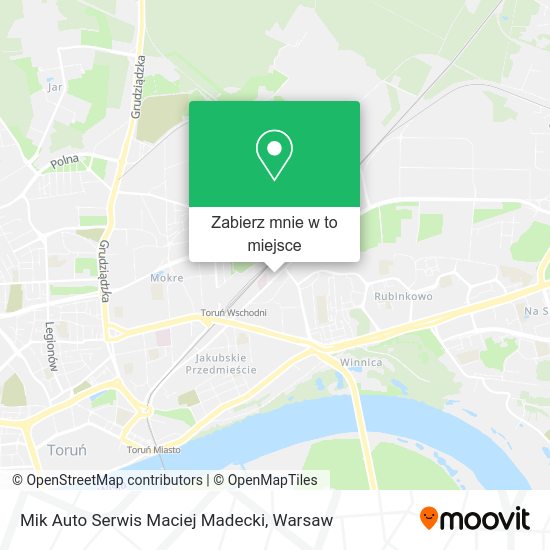 Mapa Mik Auto Serwis Maciej Madecki