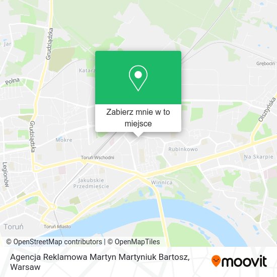 Mapa Agencja Reklamowa Martyn Martyniuk Bartosz