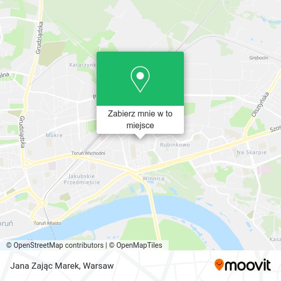 Mapa Jana Zając Marek