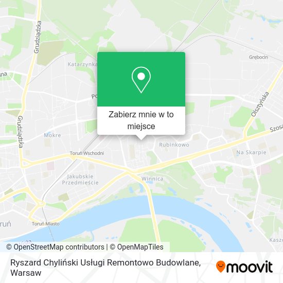 Mapa Ryszard Chyliński Usługi Remontowo Budowlane